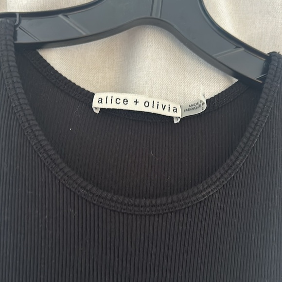 Alice + Olivia Pania Sleeveless Maxi Slit Side Dress - Picture 3 of 4